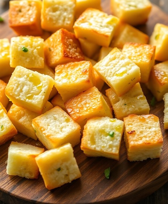 fresh bread cube ingredients